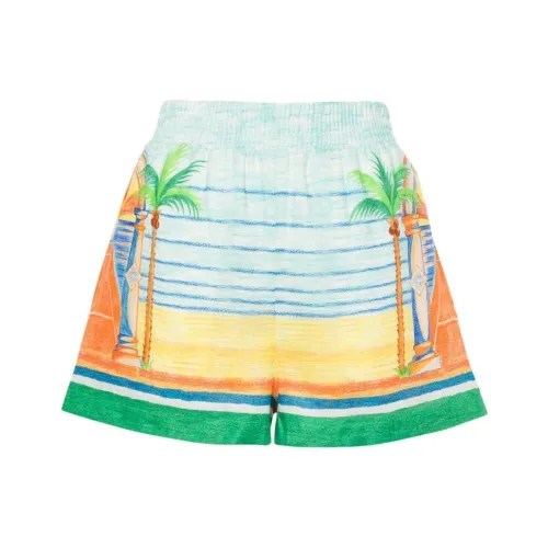 CASABLANCA Повседневные шорты Женские Многоцветные