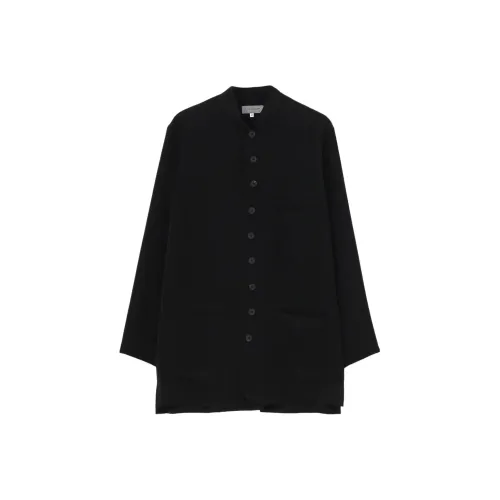 Yohji Yamamoto Pour Homme SS25 Куртки и Пальто Мужской Черный