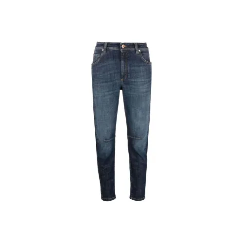 Brunello Cucinelli Синие Женские Джинсы