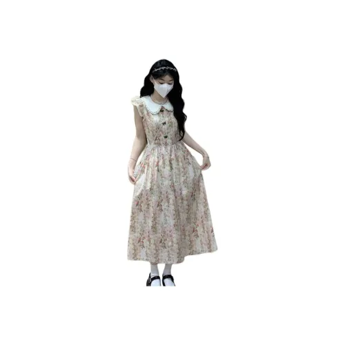 PLAY BUSH Короткий рукав Платье Женское Розовое