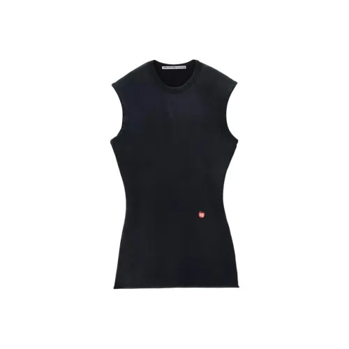 Alexander Wang SS24 Sleeveless Dress Women's Worn Black Jade