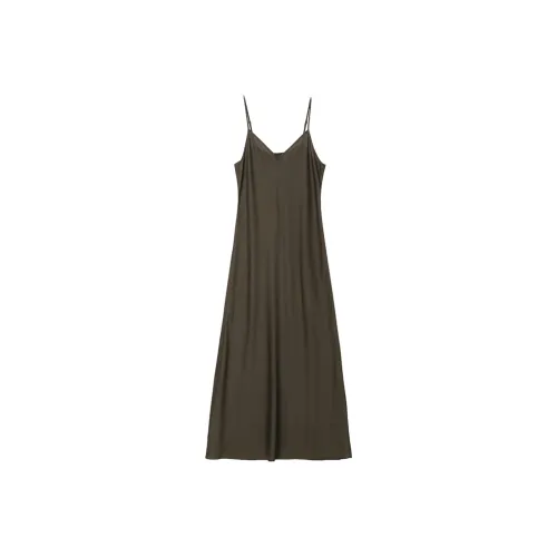 ALLSAINTS Хаки зеленый Женские Слиплатья