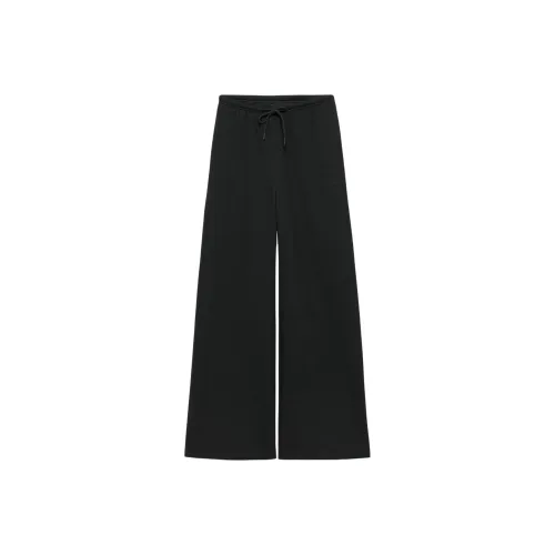 ARITZIA Cozy Sweatfleece Mega FlutterTM Sweatpant Вязаные Тренировочные Брюки Женские Черный