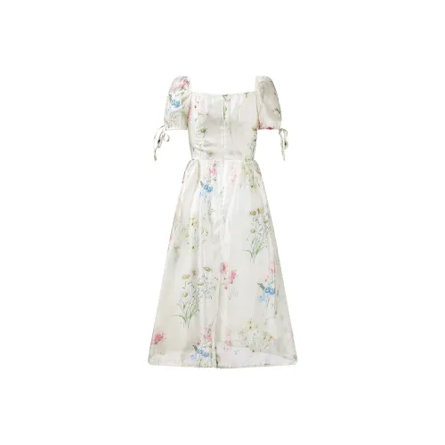 ZCDECO Короткий рукав платье женское белое