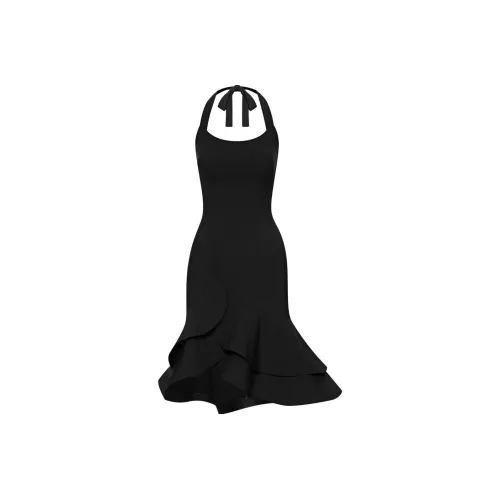 OSCAR DE LA RENTA Без рукавов Платье Женское Черное