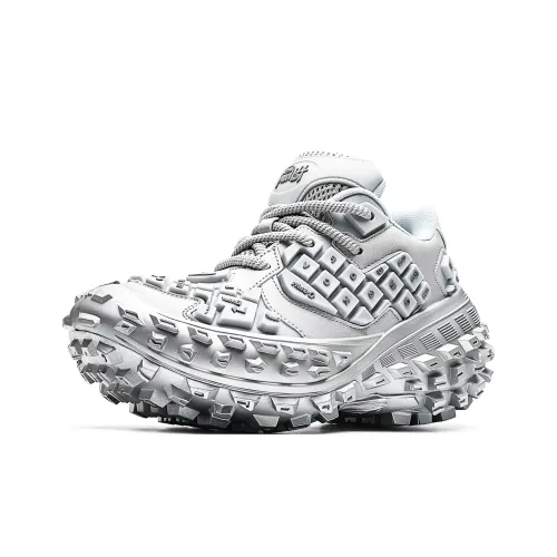 ORD Slip-resistant Abrasion-resistant Low Top Footwear Cushioned Sole Unisex Silver ORD Противоскользящий Аbrasion-resistant Низкий Топ Обувь с Амортизирующей Подошвой Унисекс Серебряный