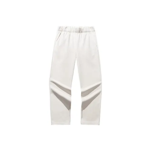 ANTA ZONGXUNXILIE Вязаные тренировочные брюки Женские Белый Чай Коричневый