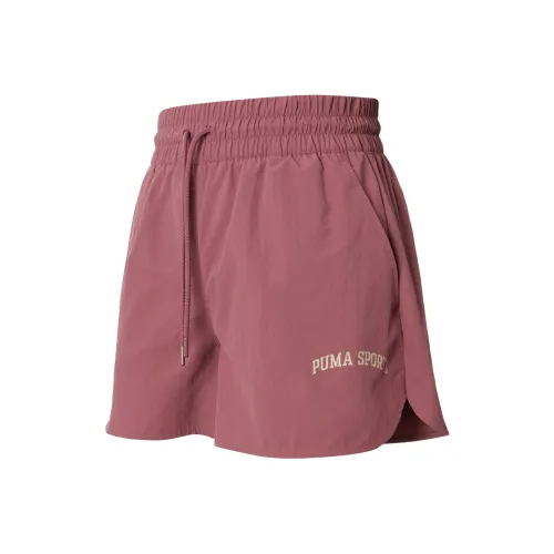 PUMA Сливовый Женские Повседневные Шорты
