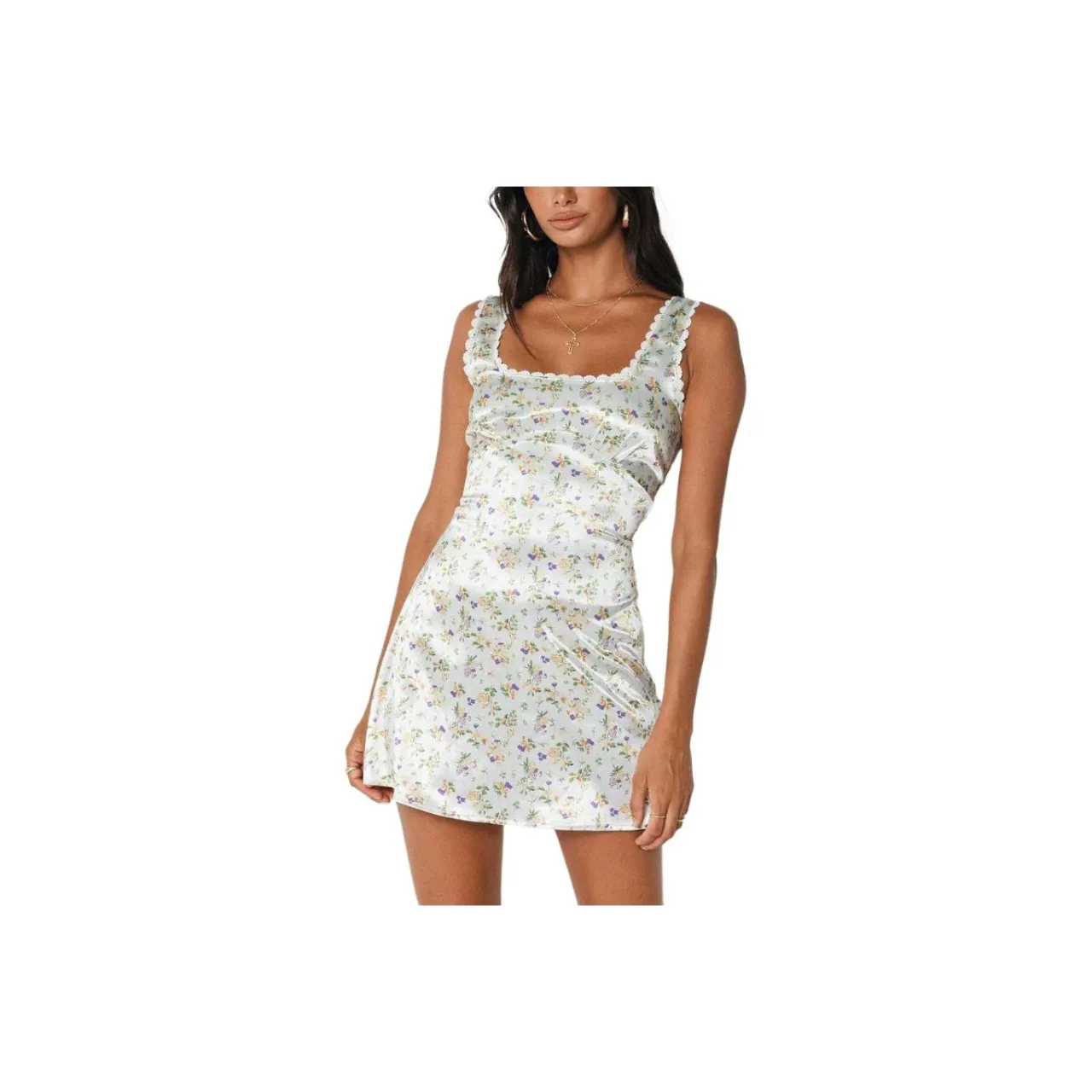 strapless open back dress Beacall Mini Dress | Black | Womens main image 0