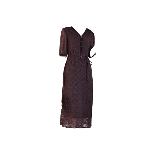 Ink Beauty Короткий рукав Платье Женское