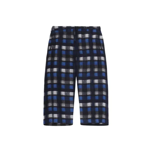 Yohji Yamamoto Pour Homme SS25 Повседневные брюки Мужской Синий