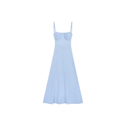 PASSCODIO Slip Платье Женское Синее
