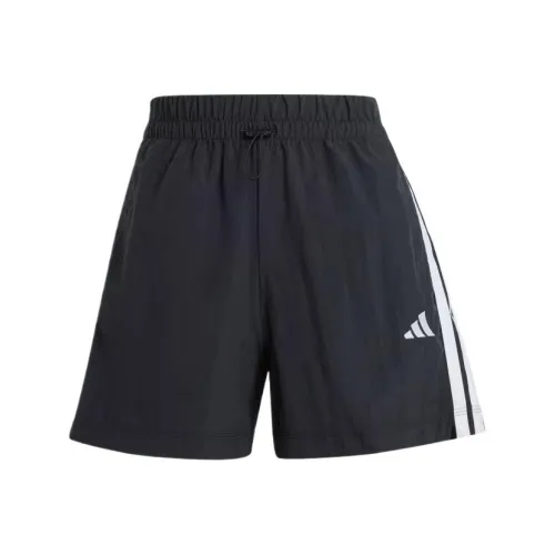 Adidas 3 Stripes Черный/Белый Женские Повседневные Шорты