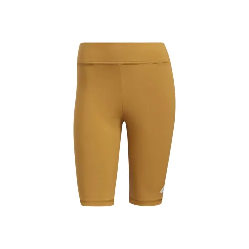 Adidas Повседневные шорты Женские Желтые