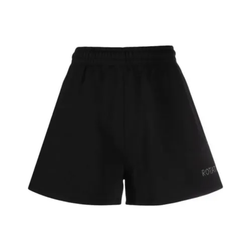 Rotate Повседневные шорты Женские Черные