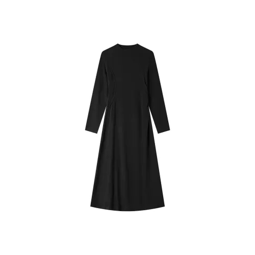 VIMLY Длинное платье с длинными рукавами женское