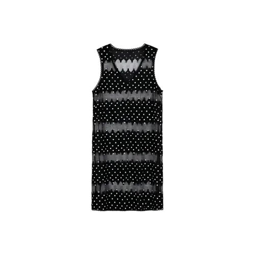 XG Без рукавов Платье Женское Черное