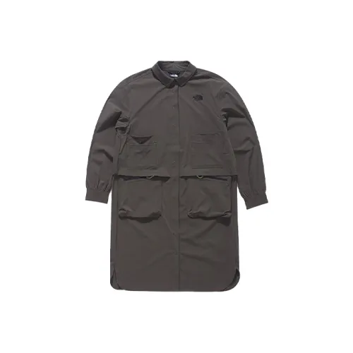 The North Face UE Urban Replacement Series Зеленый Женские Длинные Платья с Рукавами