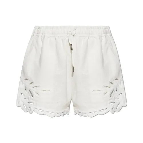 ISABEL MARANT ETOILE Белые Женские Повседневные шорты