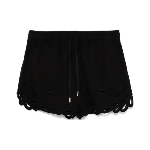 ISABEL MARANT ETOILE SS25 Повседневные шорты Женские Черный