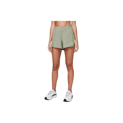 lululemon Hotty Hot Повседневные шорты Женские Вода Моховый зеленый