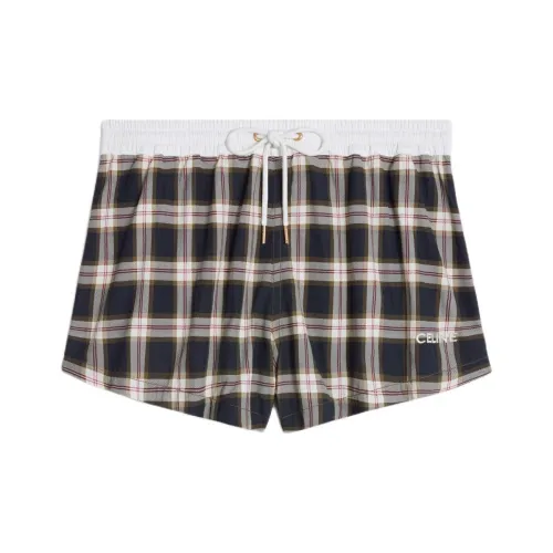 CELINE Повседневные шорты Женские Черные