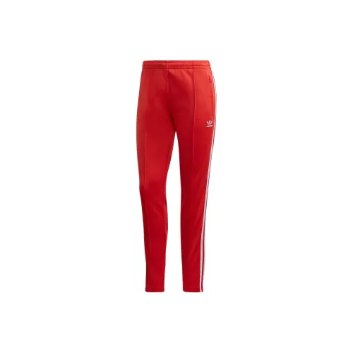 Adidas Originals SST TRACK PANTS Вязаные спортивные брюки женские красные