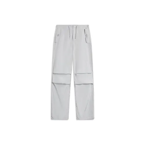 LiNing x Disney Вязаные тренировочные штаны женские Mist серый