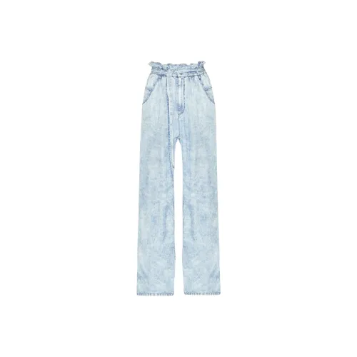 ISABEL MARANT ETOILE Светло-синие Женские Джинсы
