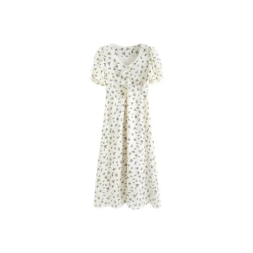 HUASJ Короткий рукав Платье Женское Цвет на изображении