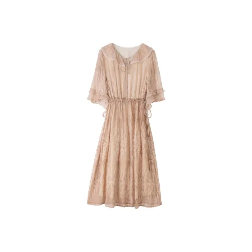 To The West Короткий рукав Платье Женское