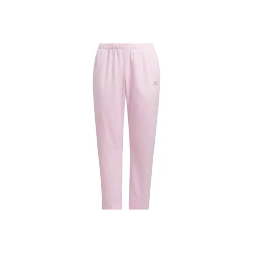Adidas Вязаные Тренировочные Штаны Женские Розовые