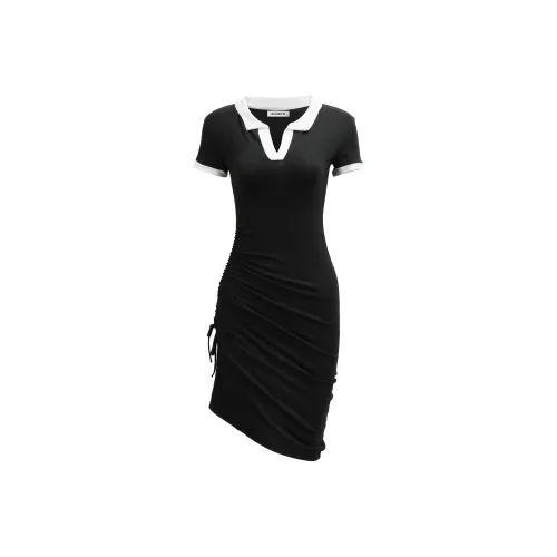 ZCDECO Короткое платье с короткими рукавами женское