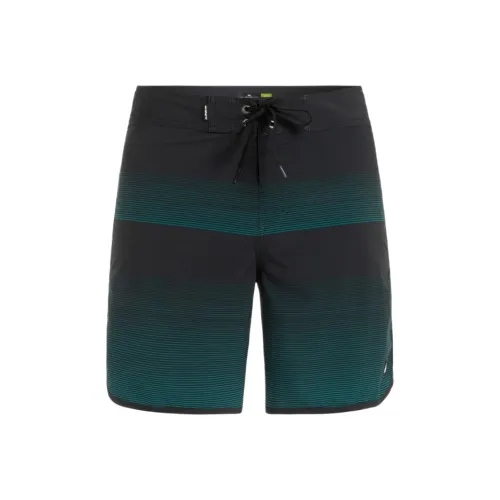 Quiksilver Бирюзовые Мужские Пляжные Шорты