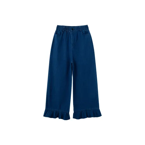 TEME Темно-синие Женские Джинсы