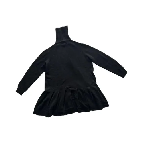 PRADA Черное Женское Длинное Платье с Рукавами