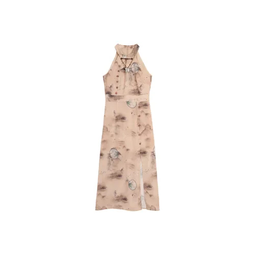 SETIROM Платье Женское Светлый Хаки