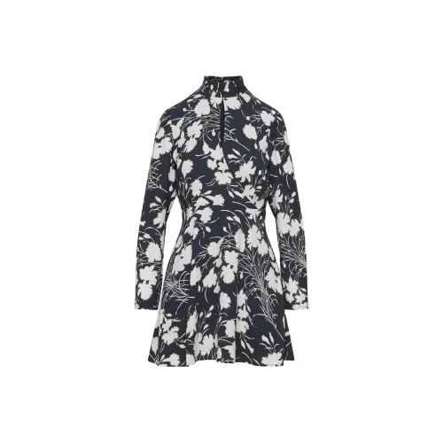 ARITZIA FW24 WILFRED Lola Платье Длинное с длинными рукавами Платье Женское Темно-ночной Nvy LT BR Черное Ночное время