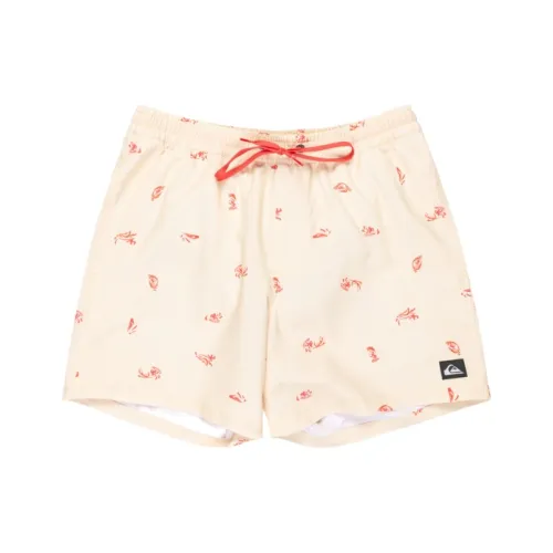 Quiksilver Бежевые Мужские Пляжные Шорты