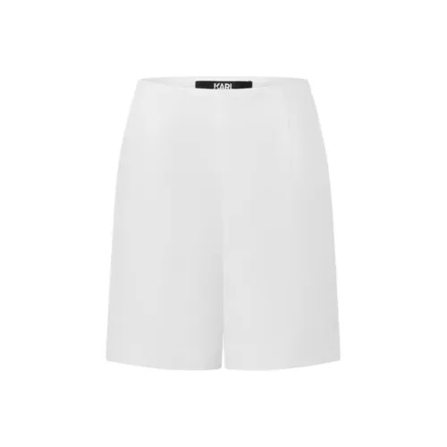 Karl Lagerfeld Повседневные шорты Женские Белые