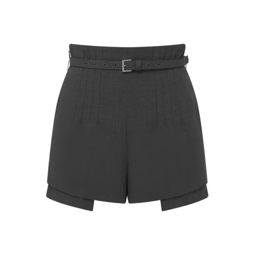 D'zzit Темно-серые Женские Повседневные Шорты
