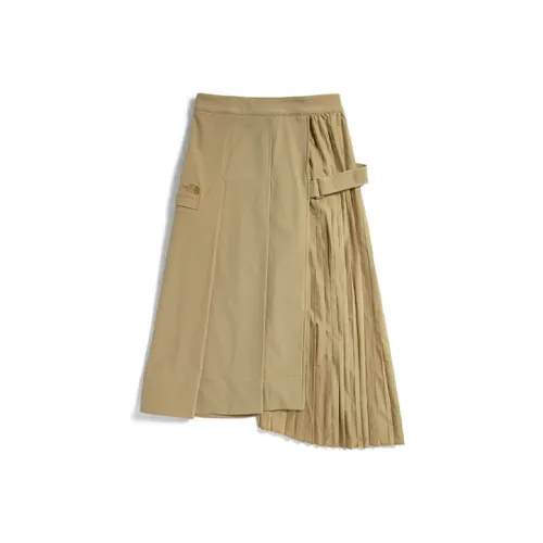 THE NORTH FACE Повседневный Длинный Юбка Женские Khaki
