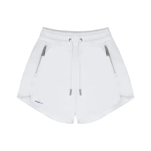 TEAM WANG Design Повседневные шорты Женские Белые