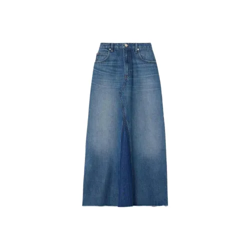 Рамка Denim Long Skirt Women's Blue