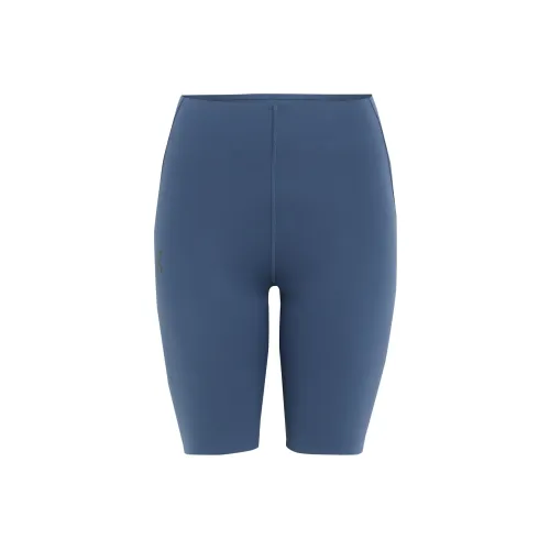 On Active FW24 1 2 Тайты Повседневные шорты Женские Джинсовый синий