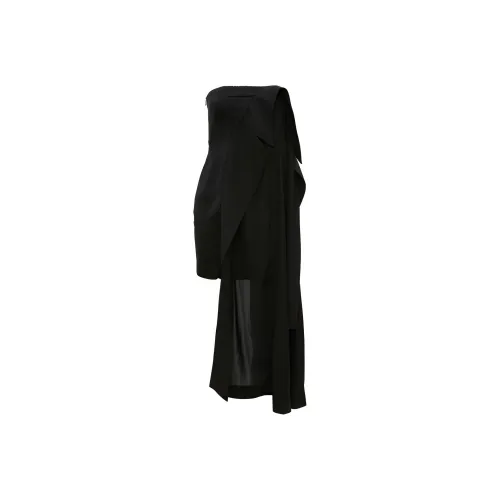 JW Anderson Черные Женские Платья без рукавов