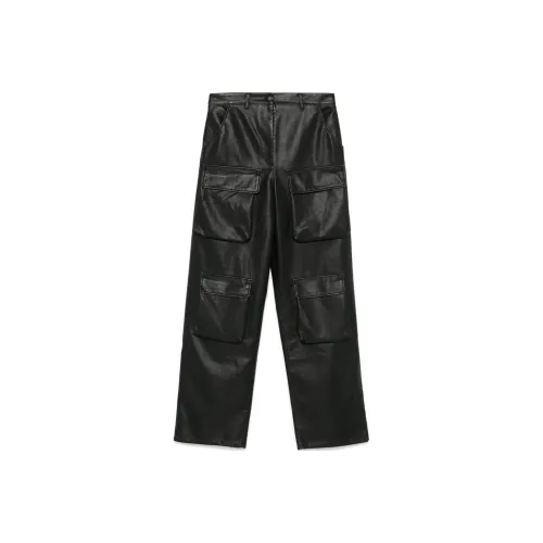 MSGM Черные Женские Брюки Карго