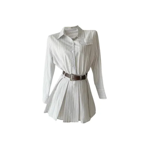 RTNH Длинное платье с длинными рукавами женское светло-синее