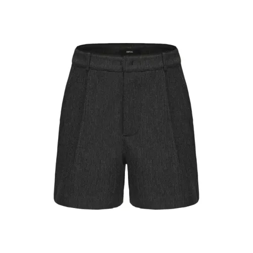 INITIAL Повседневные шорты Женские Темно-серый