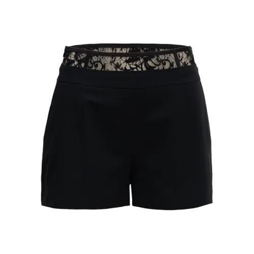 AS DALIO Повседневные шорты Женские Черные